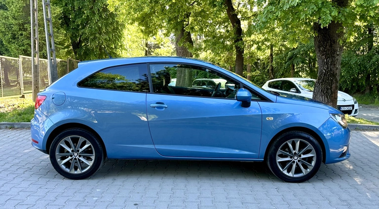 Seat Ibiza cena 32900 przebieg: 88100, rok produkcji 2015 z Kraków małe 466